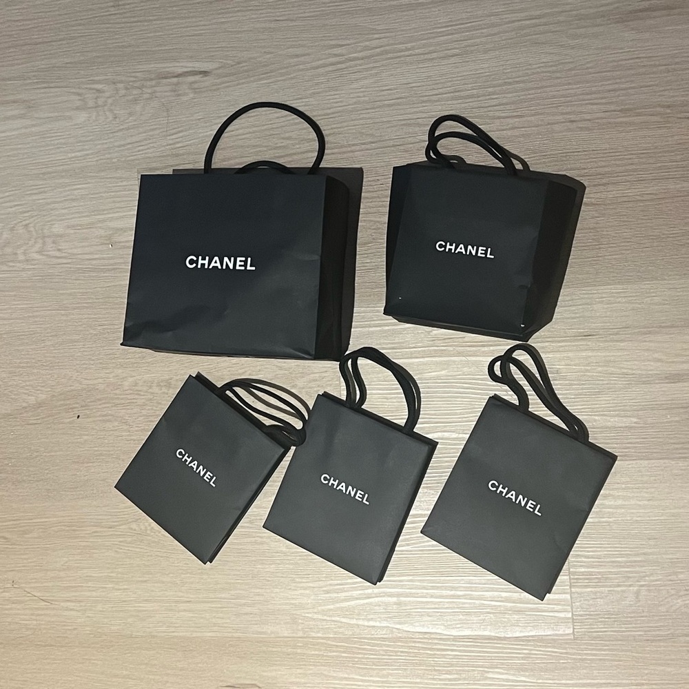 Chanel shopping bags